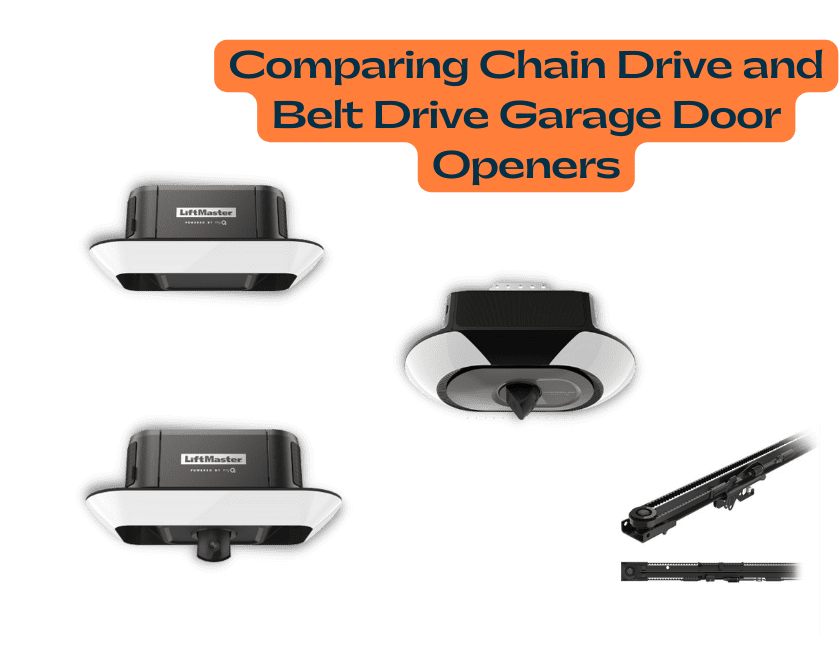 Chain Drive Vs. Belt Drive Garage Door Opener SoCal GDR